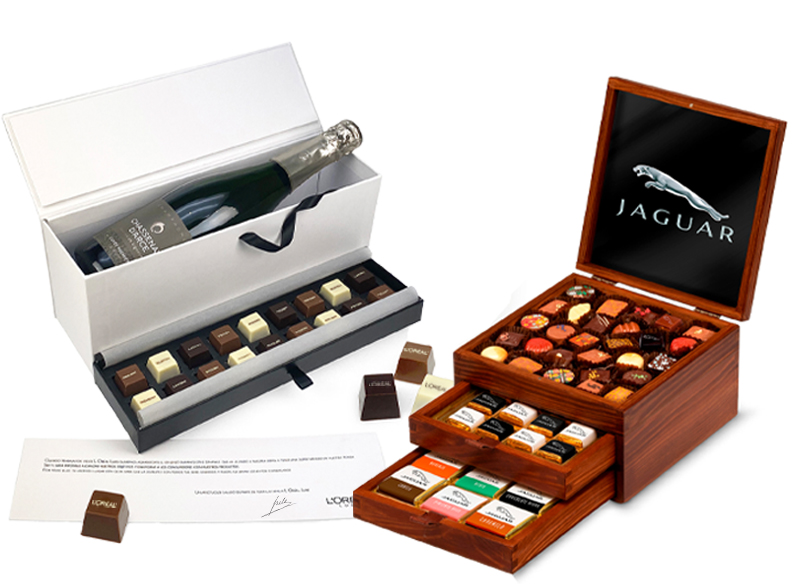 Cajas Premium de bombones y chocolates