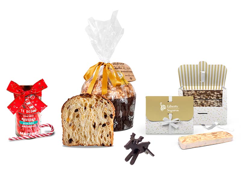 Dulces y obsequios navideños