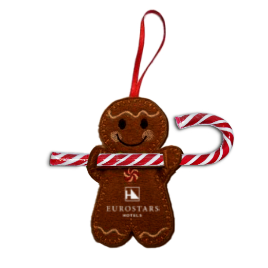 Colgador gingerman con bastón