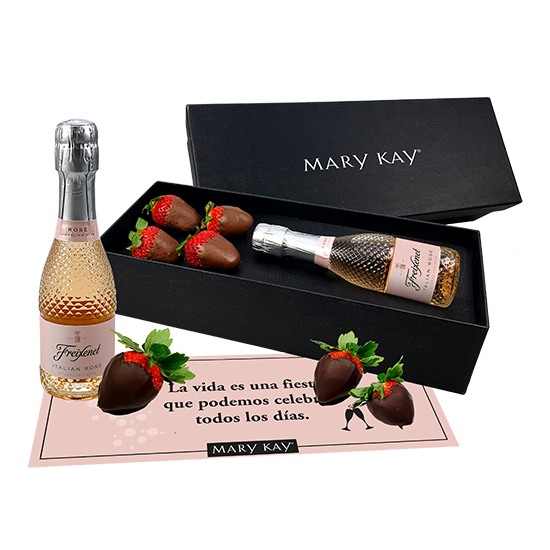 Caja Fresas Chocolateadas / Fresas y Cava