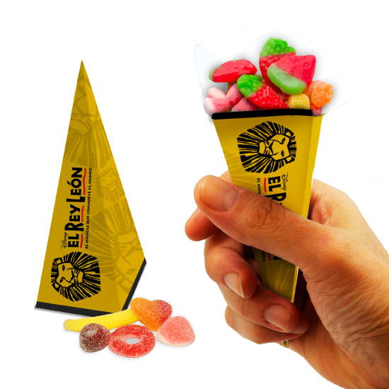 Cono con mix de chuches