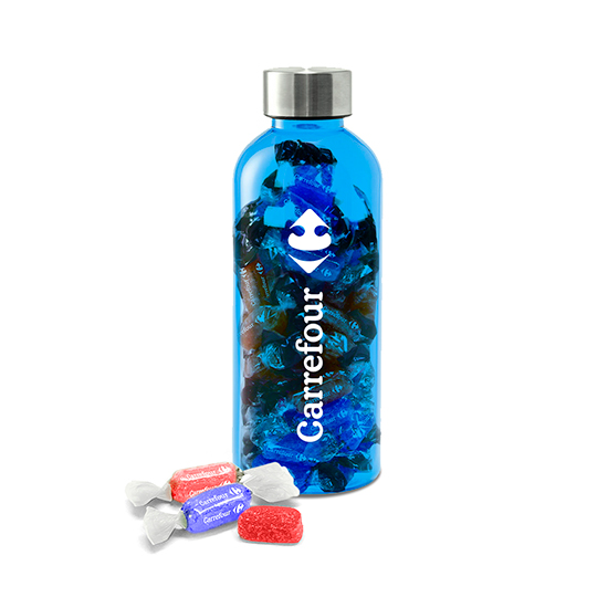 bidón azul con pectina