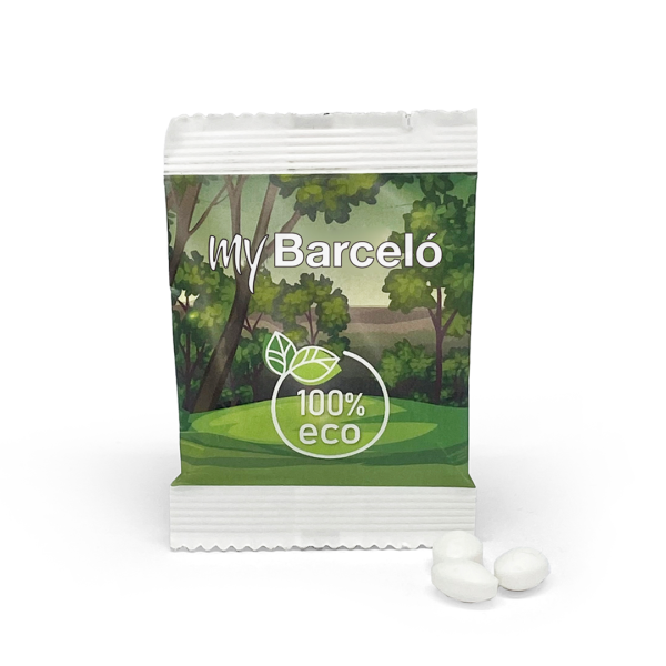Bolsa caramelos menta