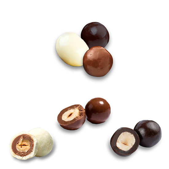 Cacahuetes chocolateados