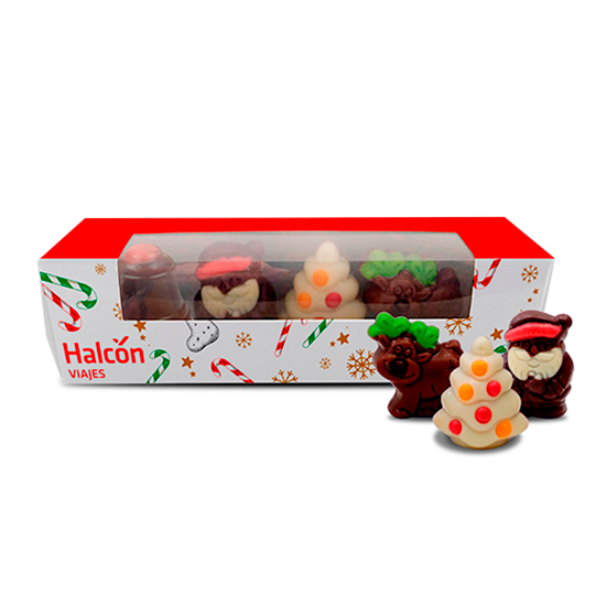 Caja ventana navidad