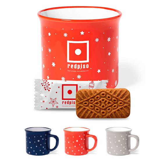 Taza con galletas speculoos