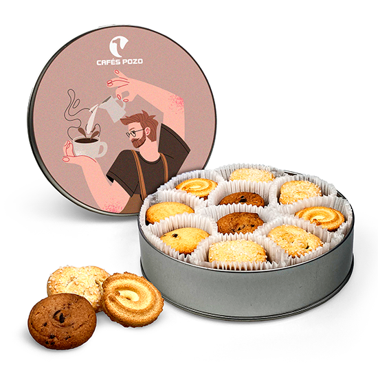 Lata galletas danesas
