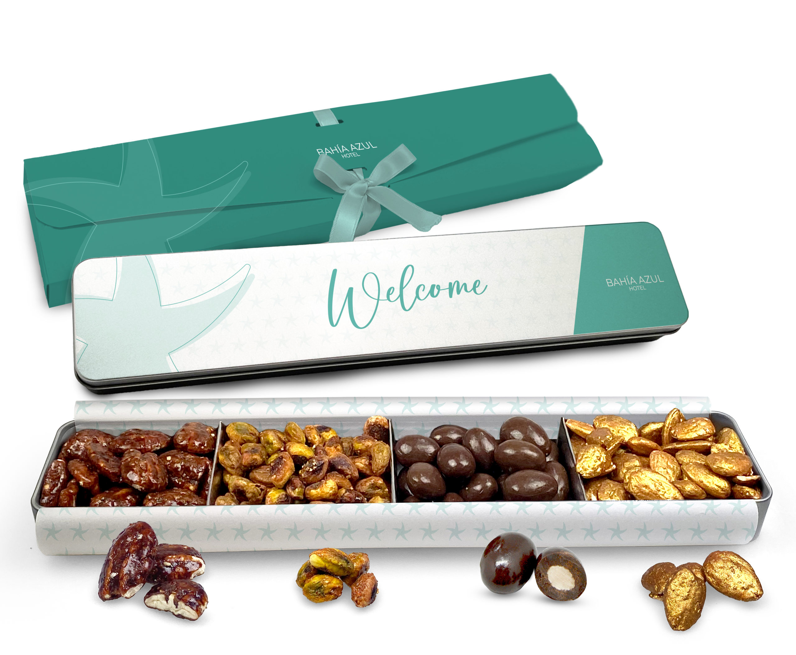 Lata large con frutos secos premium
