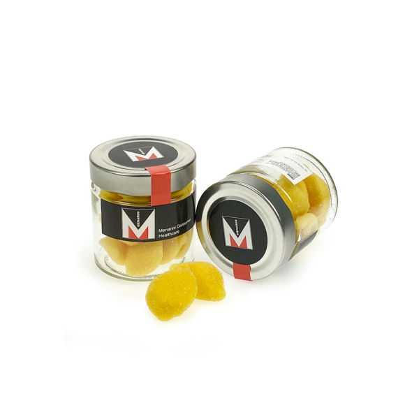 Tarro de cristal PEQUEÑO 50ML con caramelos - Imagen 2