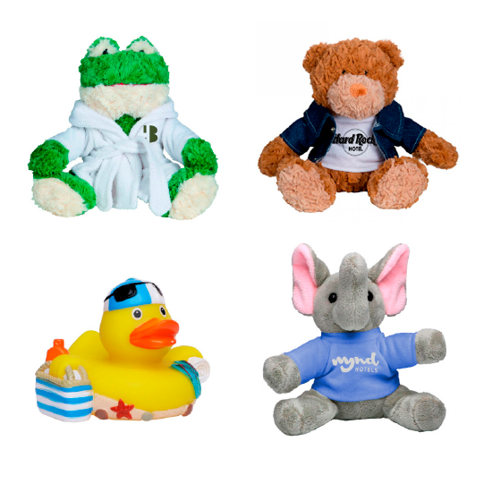 Peluches disponibles para caja de bombones
