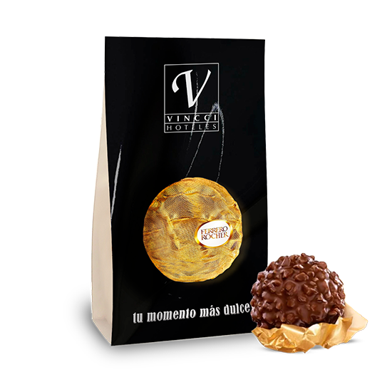 Fajín con Ferrero Rocher