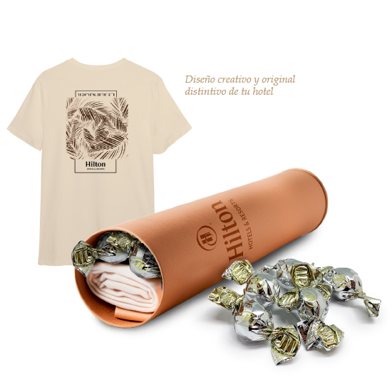 Pack camiseta con bombones