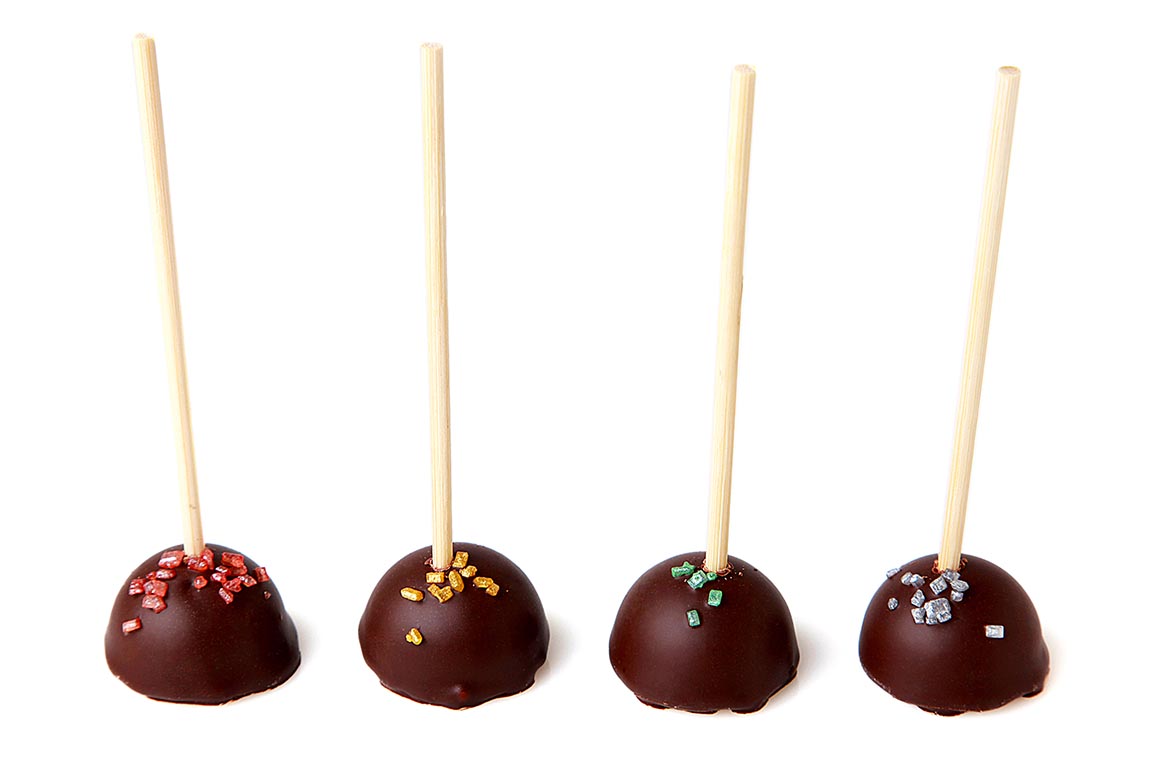 Gummies bañadas en chocolate